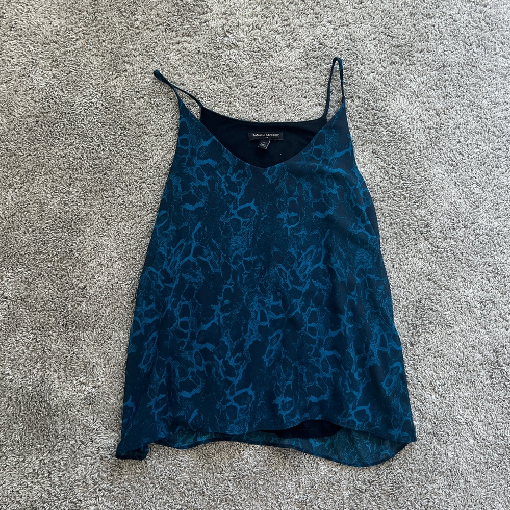 Banana republic tank top snake print